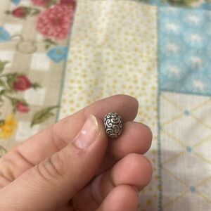 Authentic Pandora Abstract Sterling Silver Bead